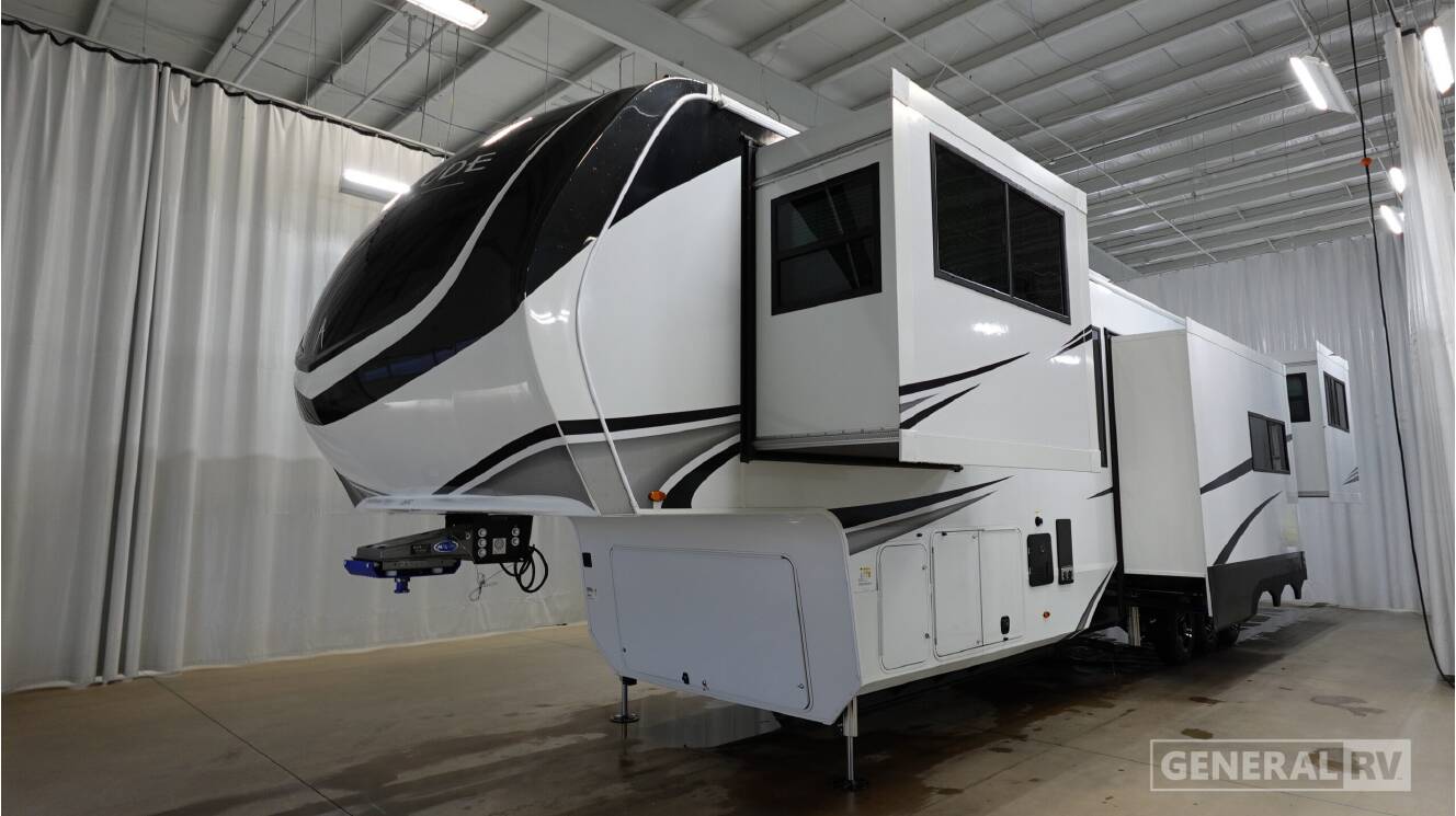 A photo of this 2026 Grand Design SOLITUDE 414LJMJ