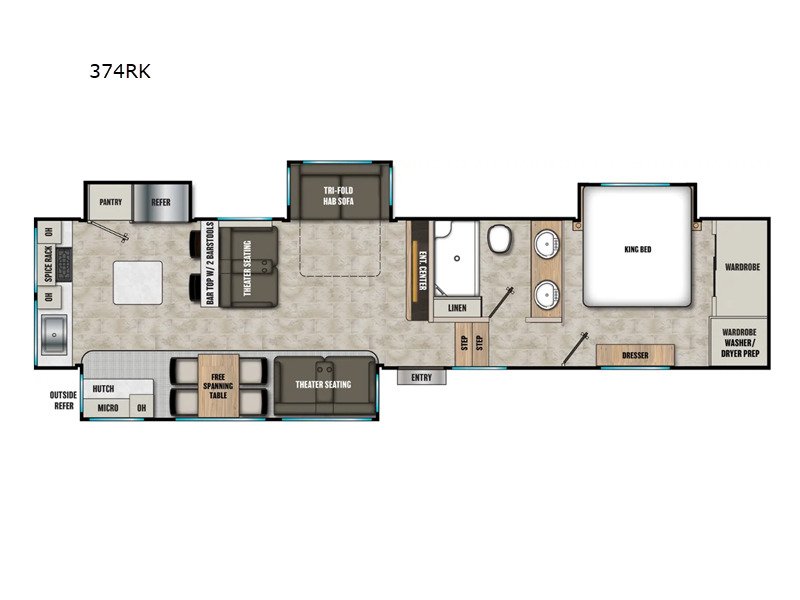 2025 Coachmen Rv Brookstone 374RK in clinton MO