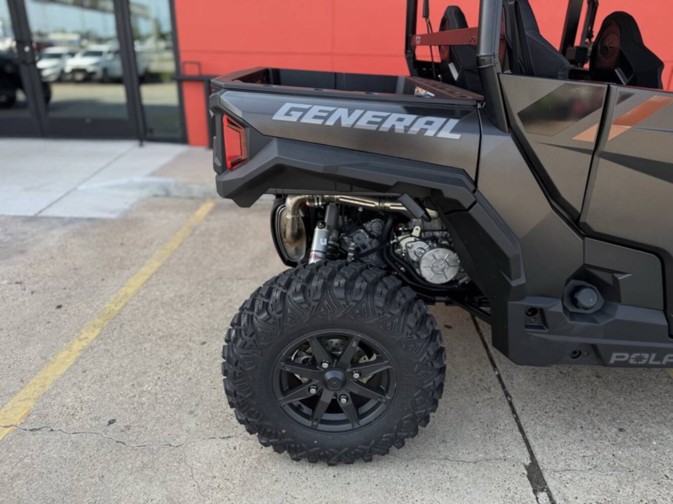 A photo of this 2026 Polaris GENERAL XP 4 1000 ULTIMATE SUPER GRAPHITE Ultimate