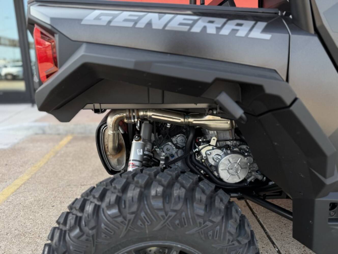 A photo of this 2026 Polaris GENERAL XP 4 1000 ULTIMATE SUPER GRAPHITE Ultimate