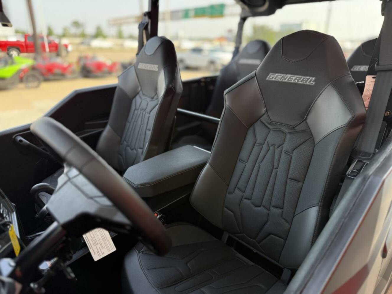 A photo of this 2026 Polaris GENERAL XP 4 1000 ULTIMATE SUPER GRAPHITE Ultimate