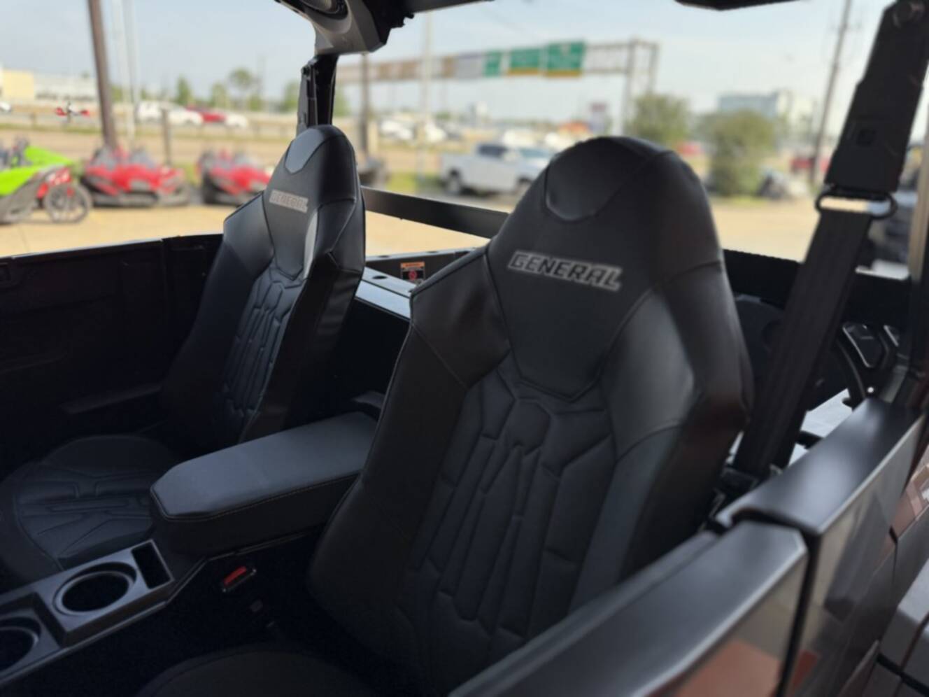 A photo of this 2026 Polaris GENERAL XP 4 1000 ULTIMATE SUPER GRAPHITE Ultimate