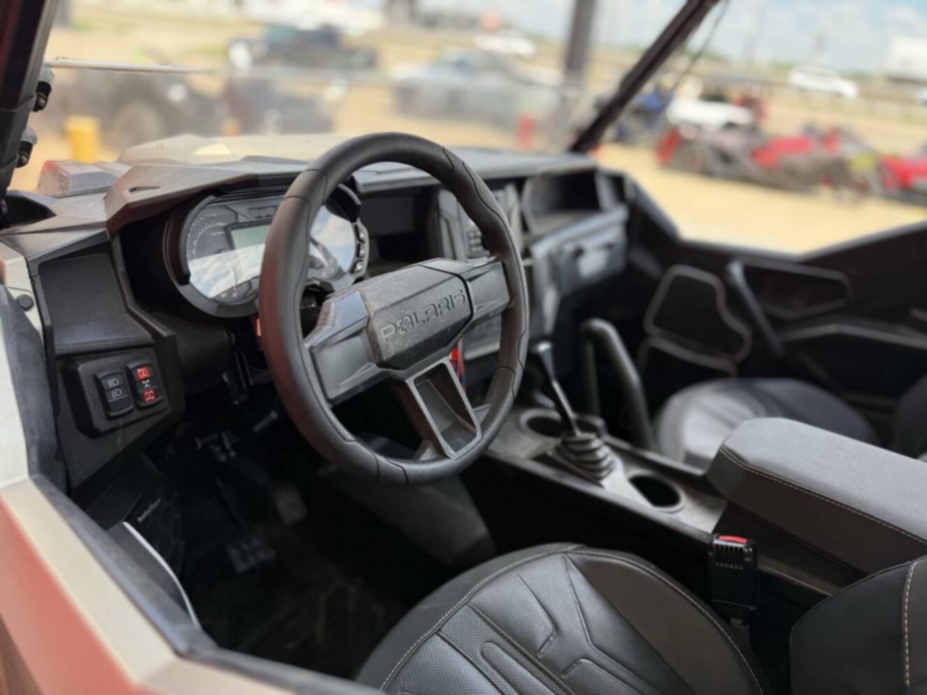 A photo of this 2024 Polaris GENERAL XP 1000 PREMIUM M SILVER QUARTZ