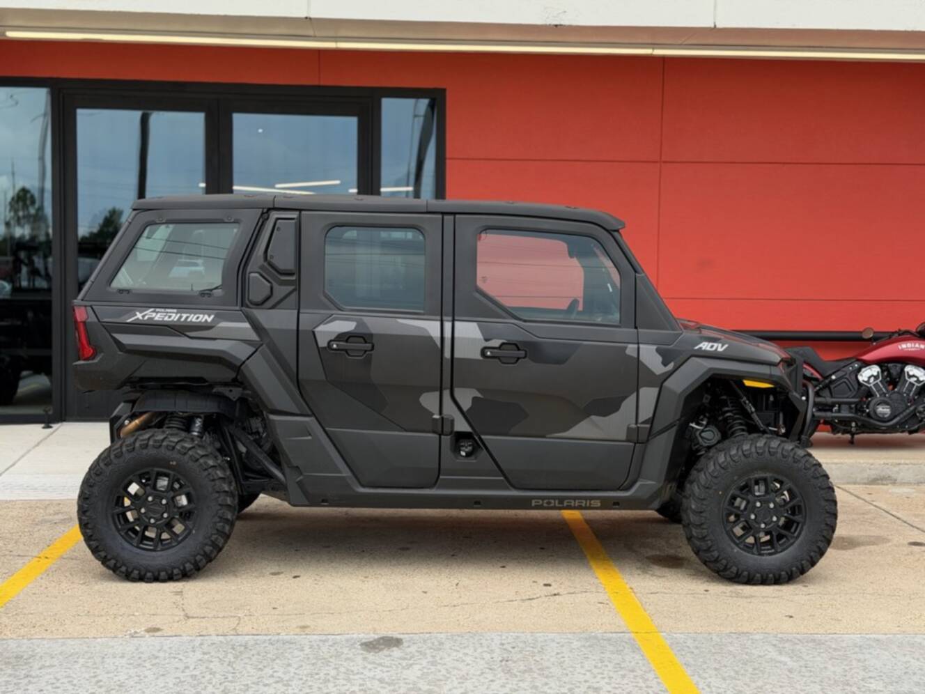 A photo of this 2026 Polaris XPEDITION ADV 5 NS MATTE SUPER GRAPHITE Northstar