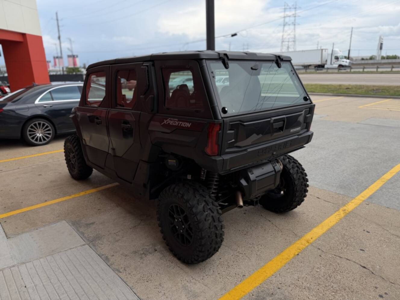 A photo of this 2026 Polaris XPEDITION ADV 5 NS MATTE SUPER GRAPHITE Northstar