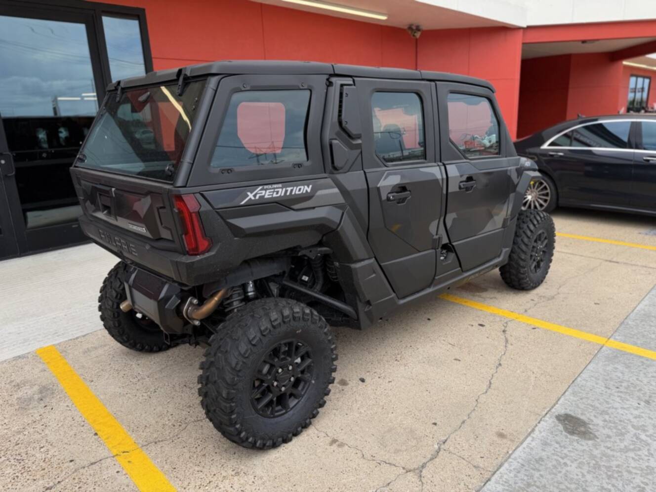 A photo of this 2026 Polaris XPEDITION ADV 5 NS MATTE SUPER GRAPHITE Northstar