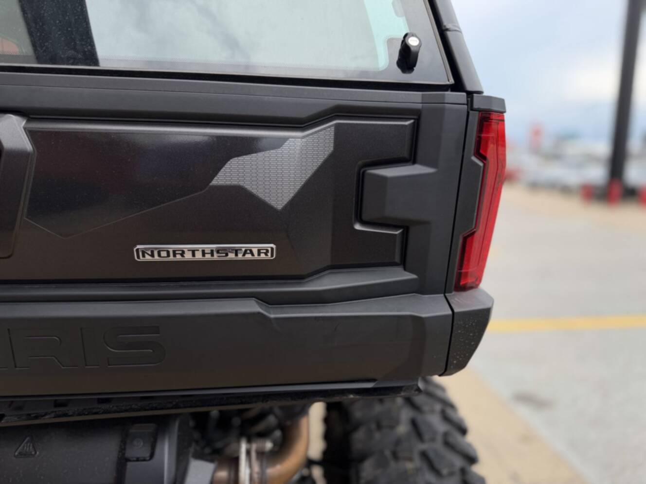 A photo of this 2026 Polaris XPEDITION ADV 5 NS MATTE SUPER GRAPHITE Northstar