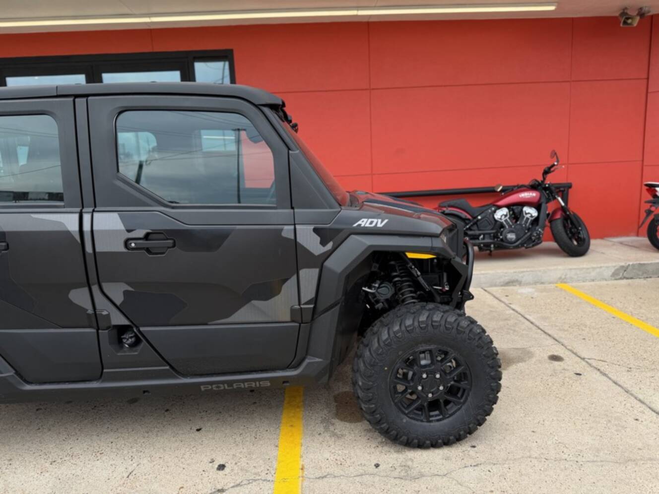 A photo of this 2026 Polaris XPEDITION ADV 5 NS MATTE SUPER GRAPHITE Northstar