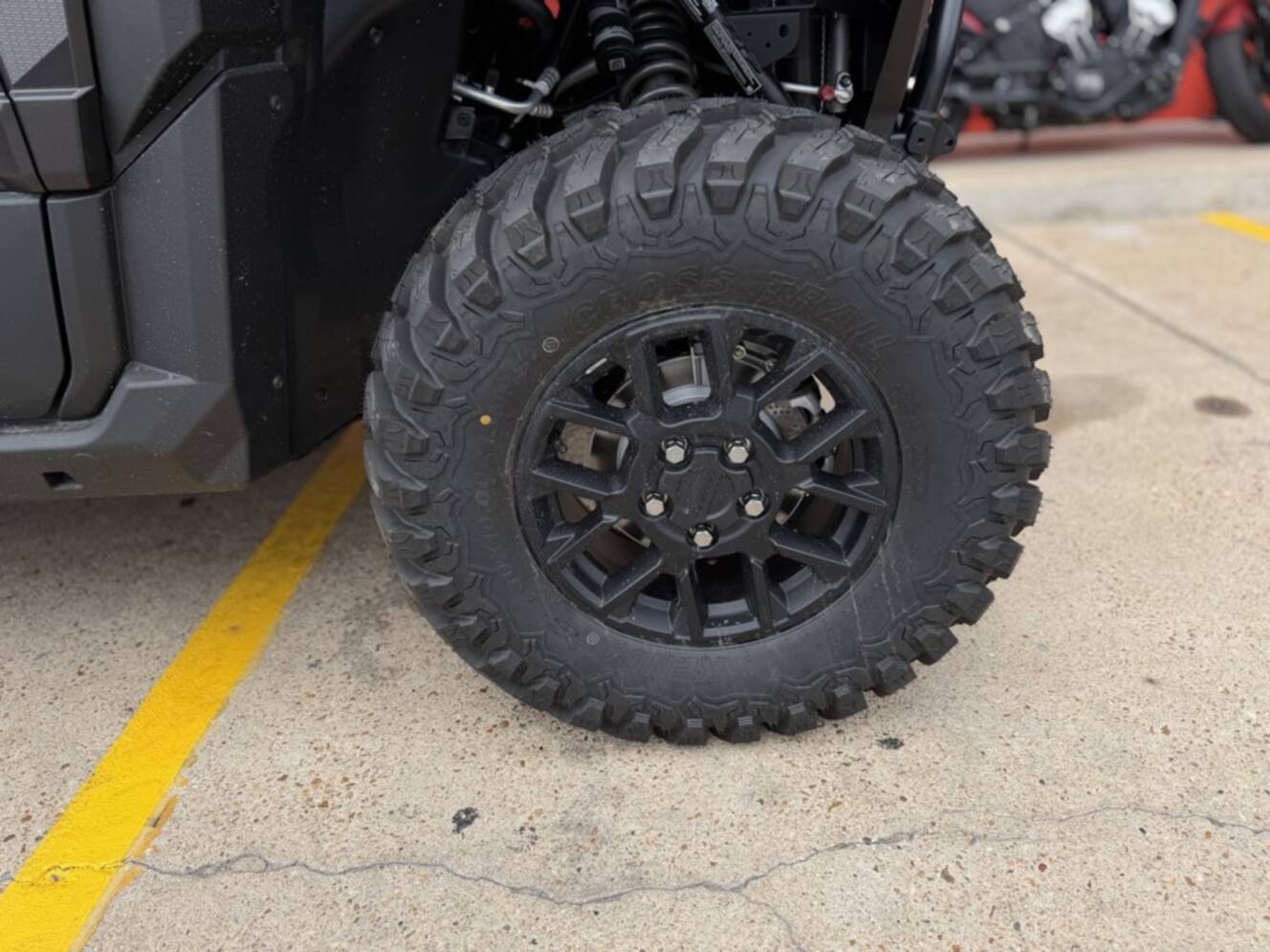 A photo of this 2026 Polaris XPEDITION ADV 5 NS MATTE SUPER GRAPHITE Northstar