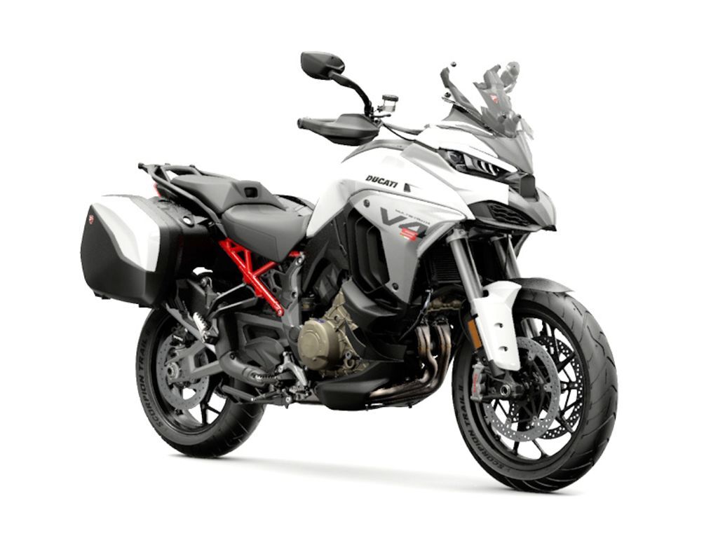 2027 Ducati Multistrada V4 S Travel & Radar Arctic White V4 S in Belleville, NJ