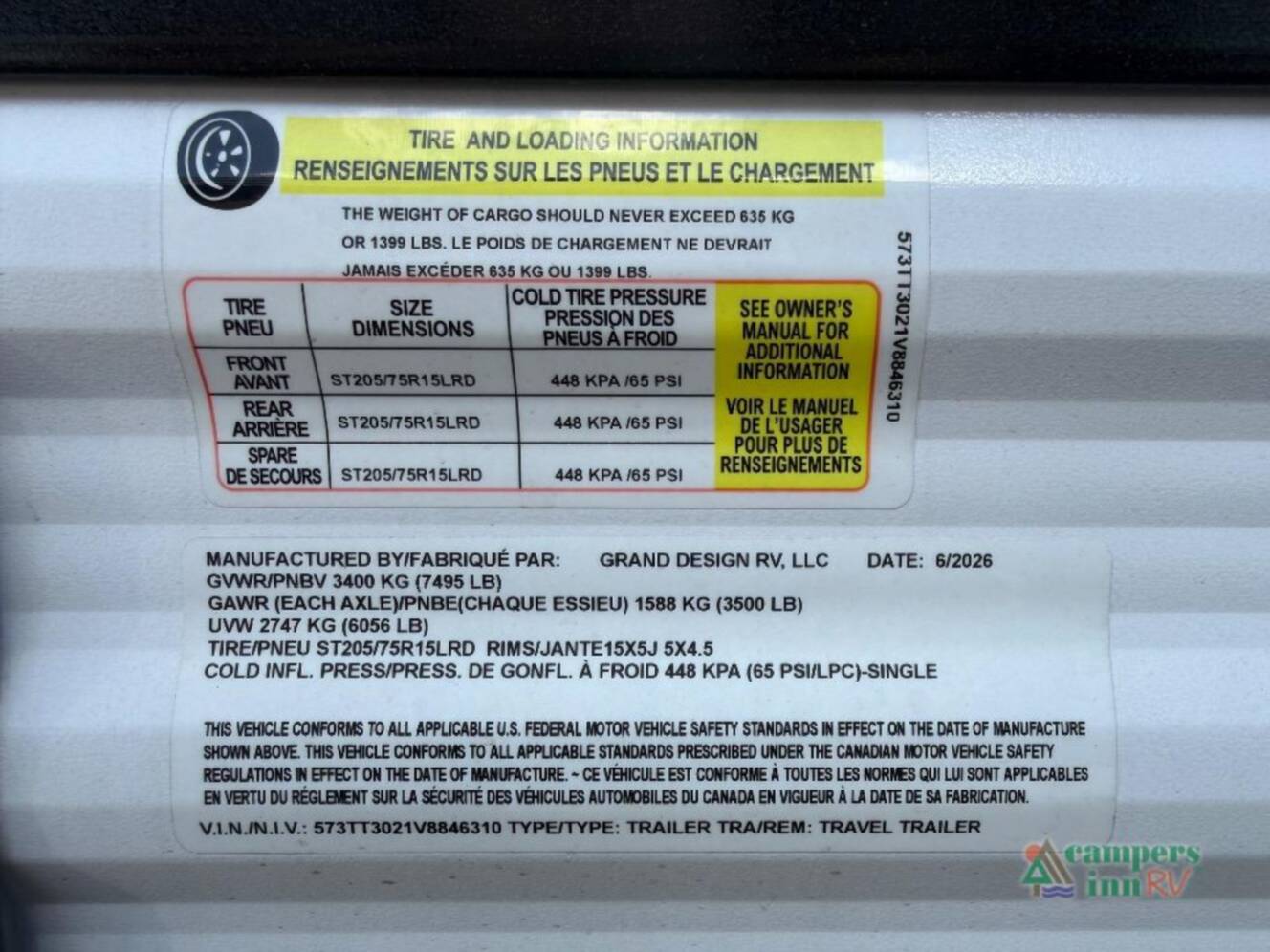 A photo of this 2027 Grand Design Transcend Xplor 25MLX