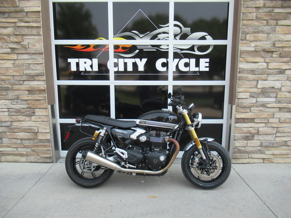 2025 Triumph Speed Twin 1200 RS Sapphire Black BASE in Loveland, CO