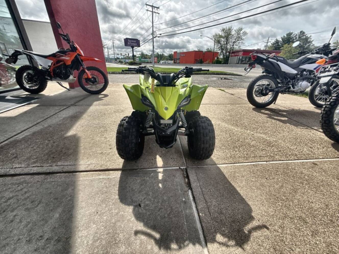 A photo of this 2026 Yamaha YFZ50