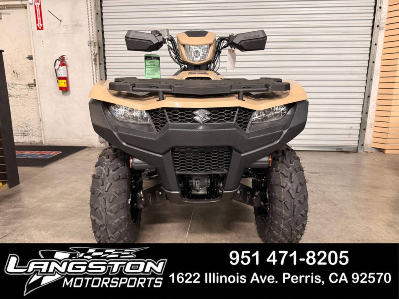 A photo of this 2026 Suzuki KingQuad 500AXi Power Steering