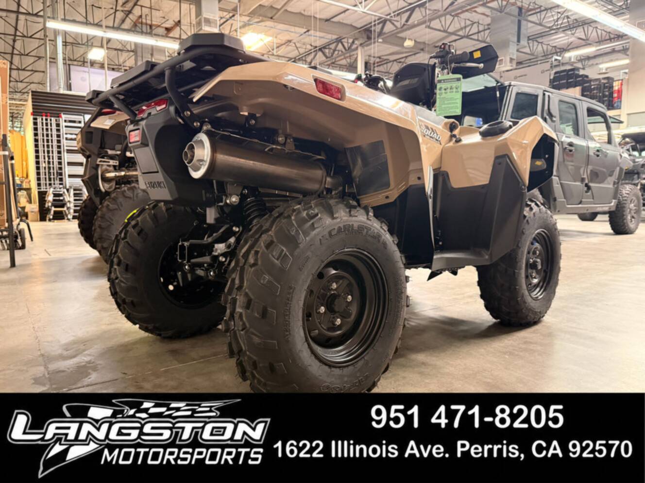 A photo of this 2026 Suzuki KingQuad 500AXi Power Steering