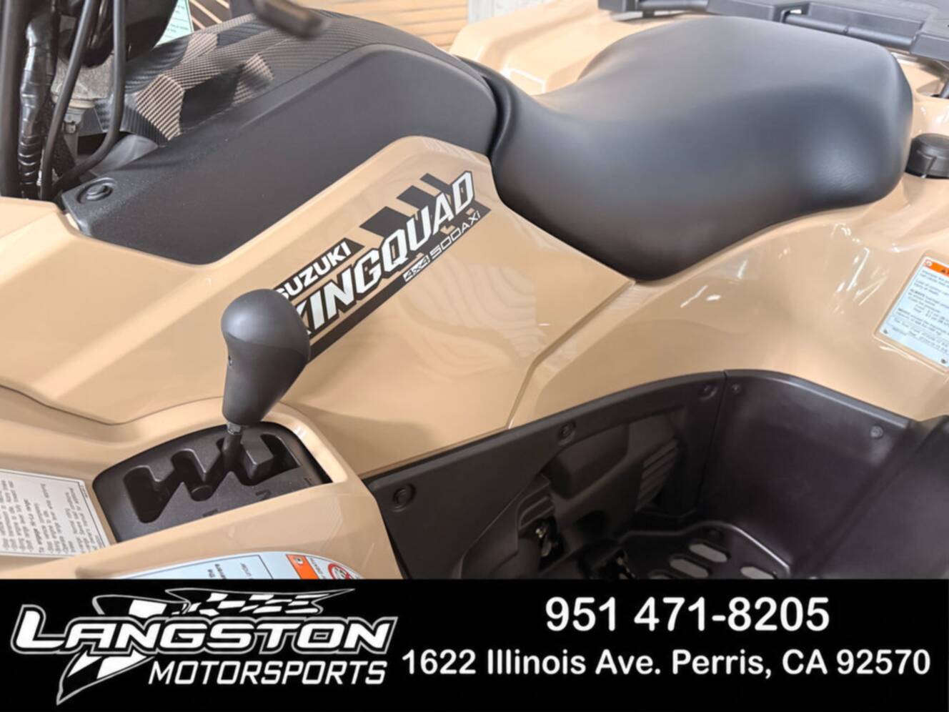 A photo of this 2026 Suzuki KingQuad 500AXi Power Steering