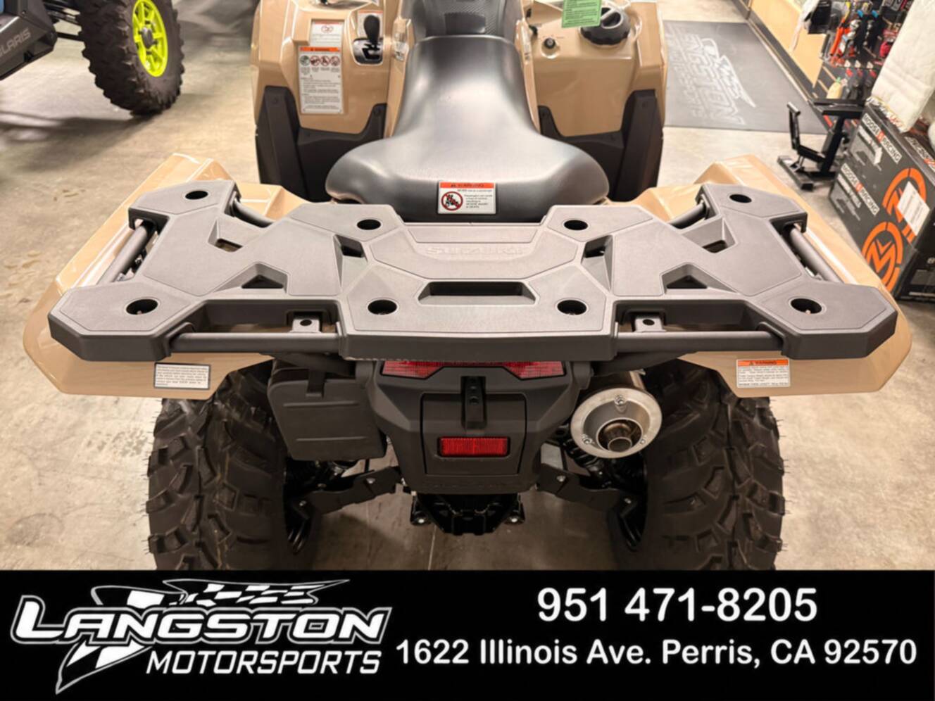 A photo of this 2026 Suzuki KingQuad 500AXi Power Steering