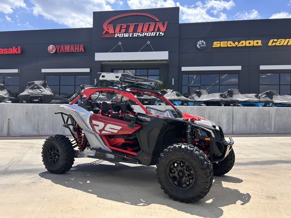 2024 Can-Am Maverick X3 X rs Turbo RR with Smart-Shox Fiery Red & H in broken arrow OK