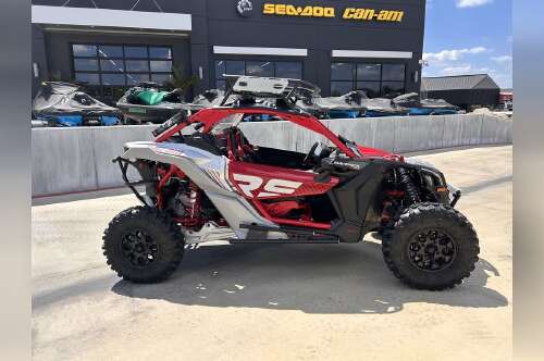 2024 Can-Am Maverick X3 X rs Turbo RR with Smart-Shox Fiery Red & H in broken arrow OK
