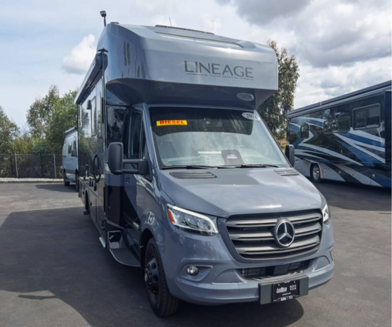 A photo of this 2026 Grand Design LINEAGE SERIES M 25FW-FBP