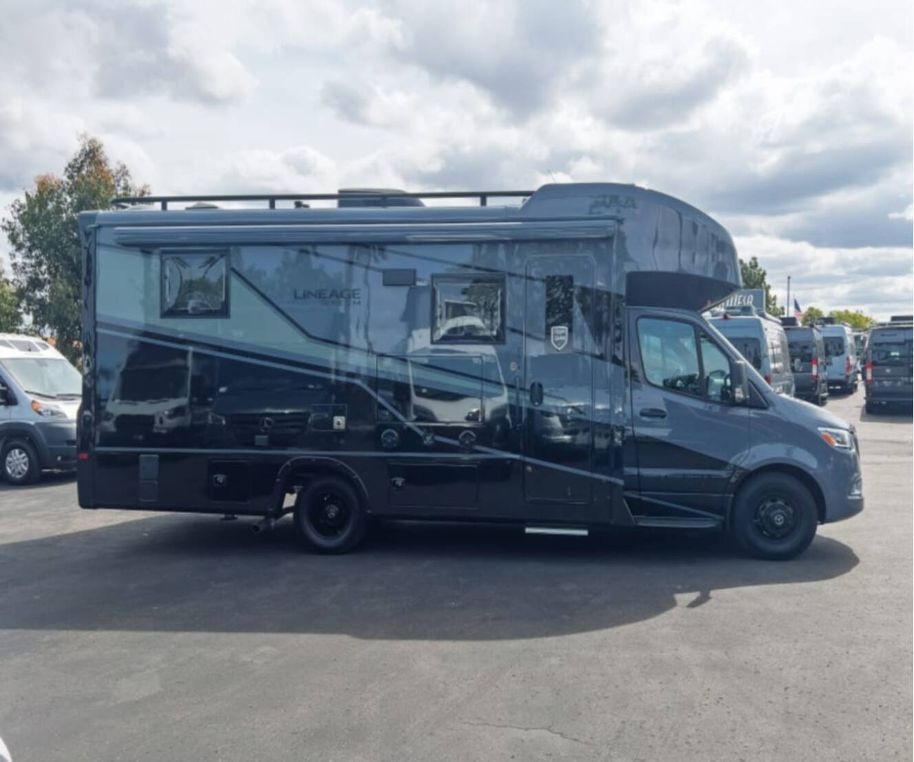 A photo of this 2026 Grand Design LINEAGE SERIES M 25FW-FBP