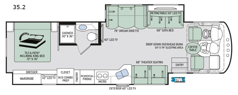 2019 Thor Motor Coach Miramar 35.2 in menifee CA