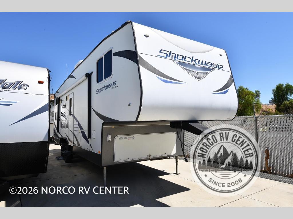 2014 Forest River Rv Shockwave F28SKDX Fifth Wheel Toy Hauler RV