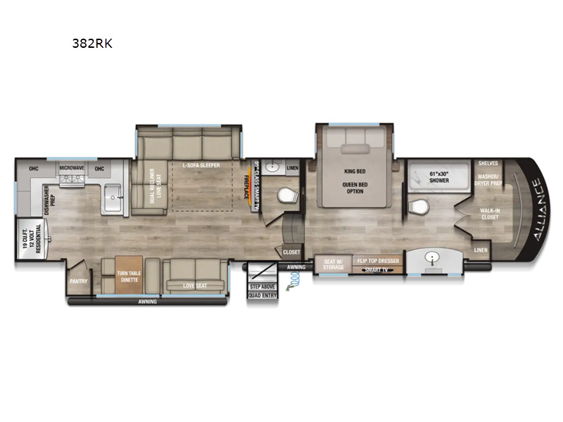 2027 Alliance Rv Paradigm 382RK in hendersonville NC