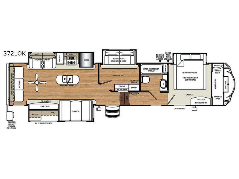 2018 Forest River Rv Sierra 372LOK in sanger TX