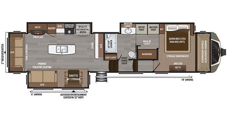 2019 Keystone Montana 3811MS in claremore OK