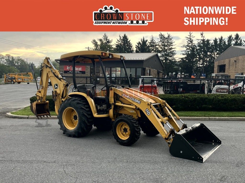 2002 John Deere 110 Tractor Loader Backhoe in Frederick, MD