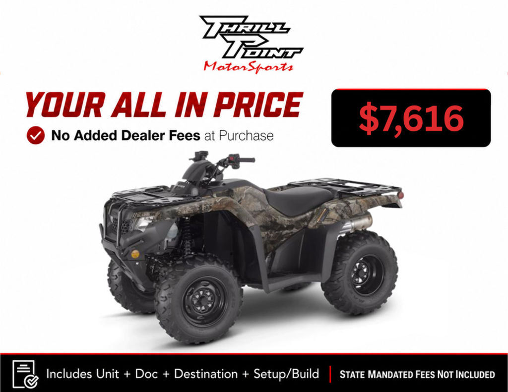 2026 Honda® FourTrax Rancher 4x4 TrueTimber® Atera Camo in medina OH