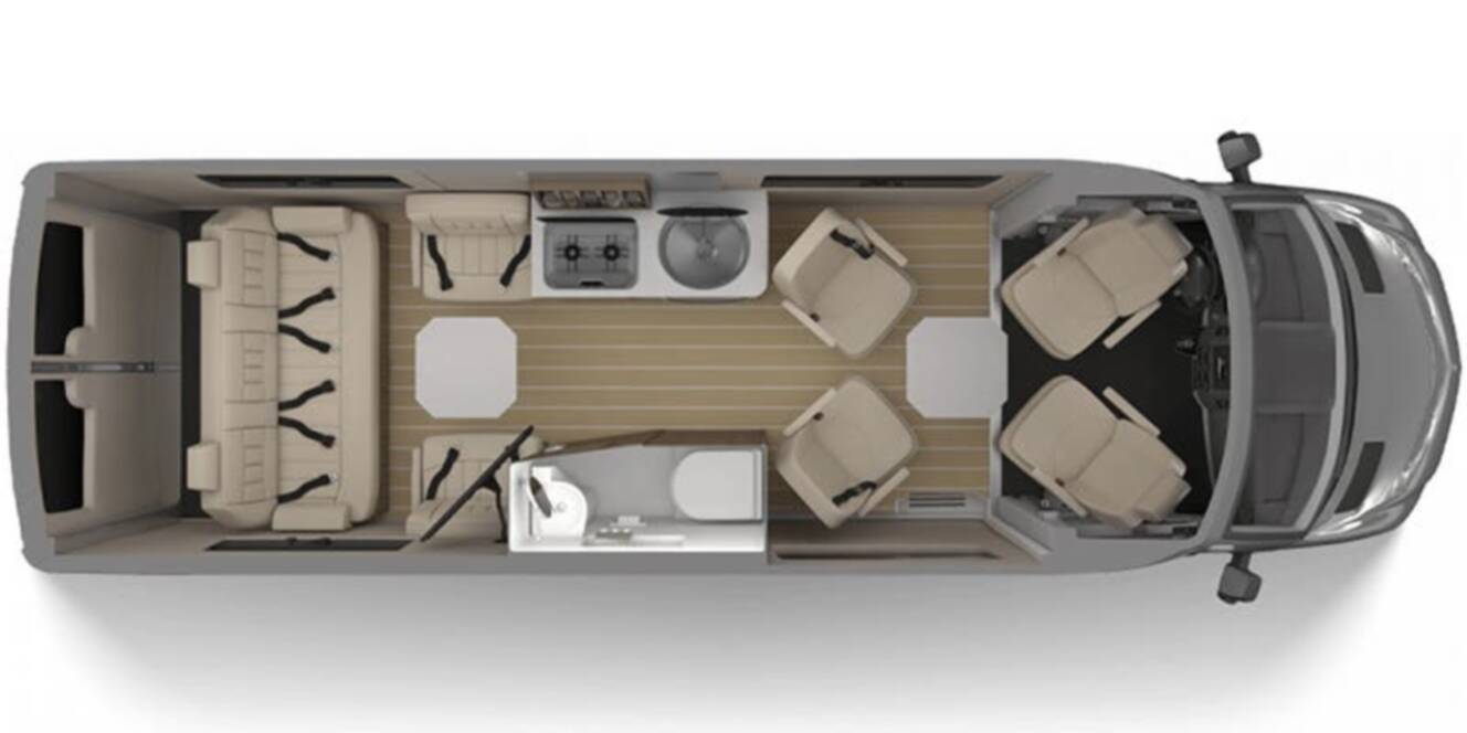 A photo of this 2020 Airstream Interstate EXT Tommy Bahama
