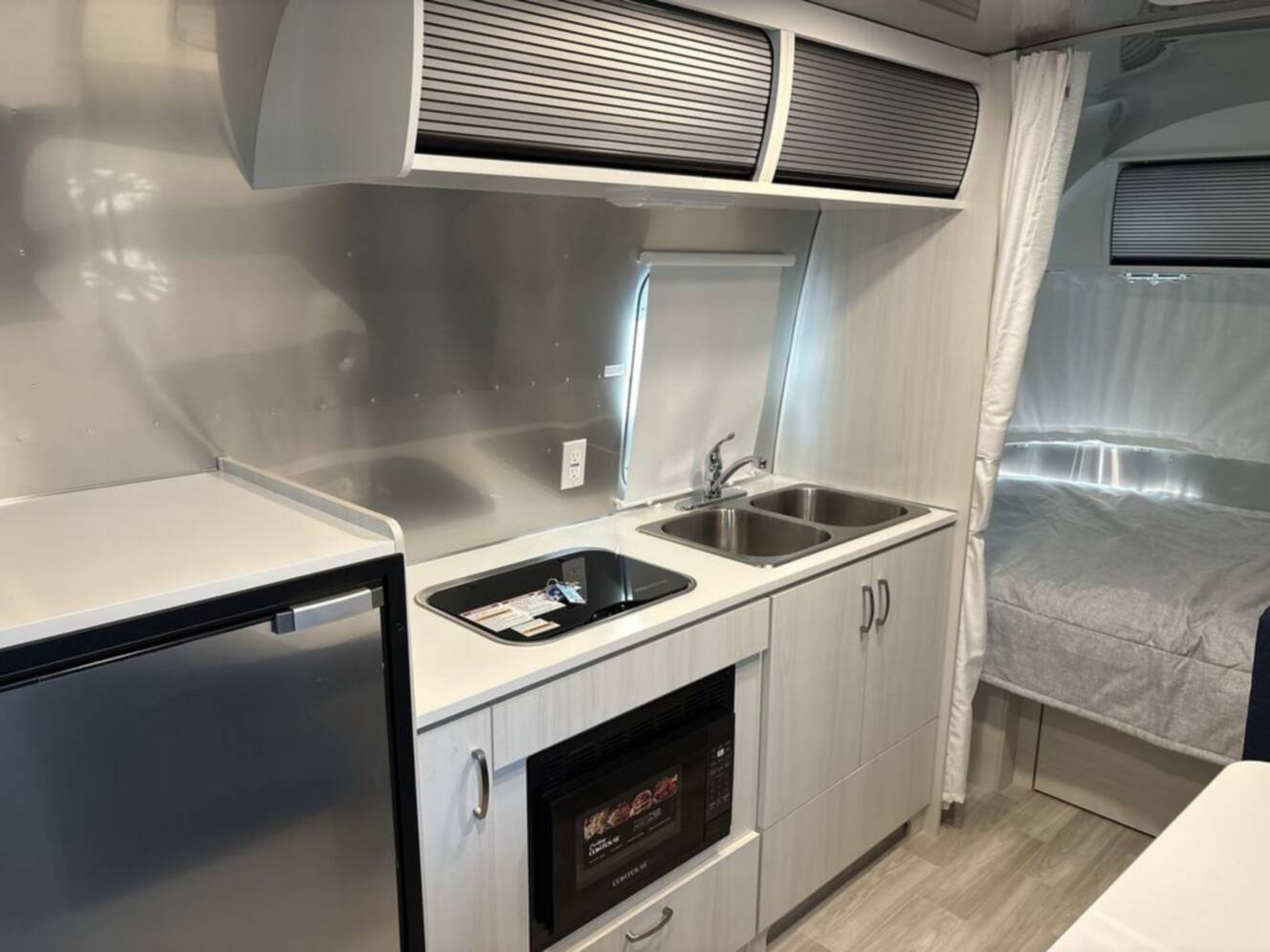 A photo of this 2027 Airstream Bambi 22FB