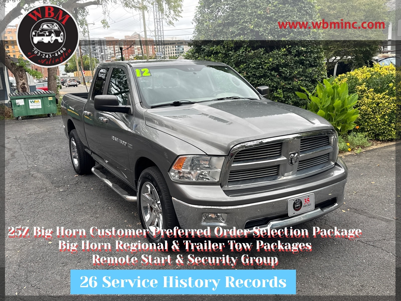 2012 DODGE RAM 1500 SLT in Arlington, VA