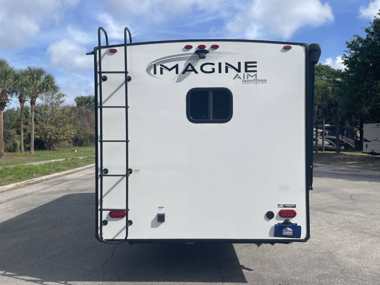 A photo of this 2023 Grand Design IMAGINE AIM 18BH