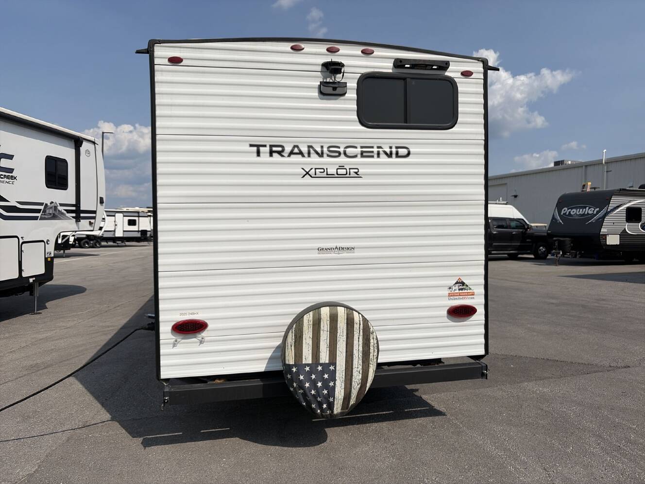 A photo of this 2025 Grand Design TRANSCEND XPLOR 24BHX