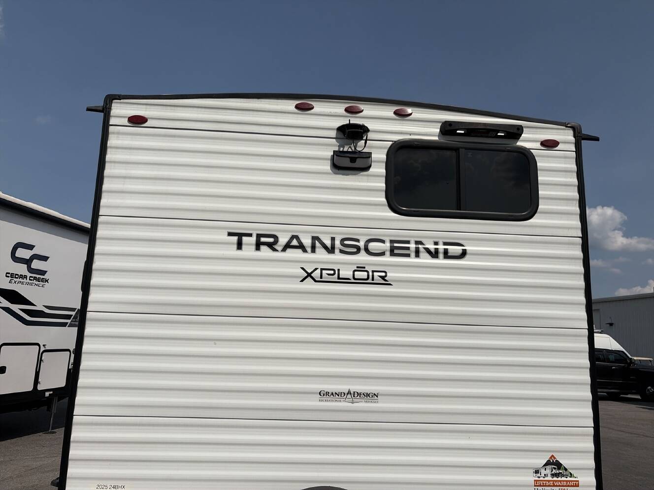 A photo of this 2025 Grand Design TRANSCEND XPLOR 24BHX