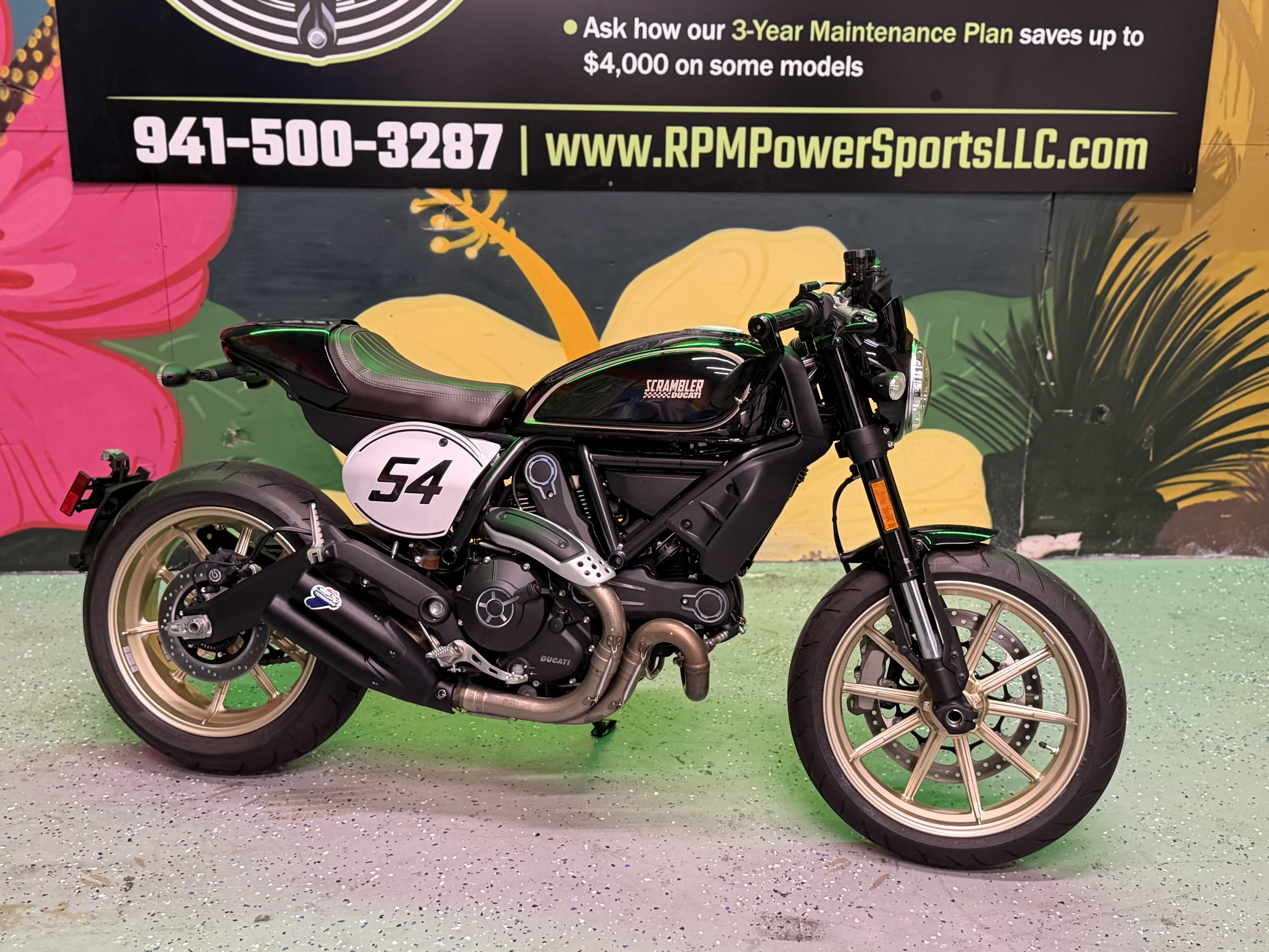 2018 Ducati Cafe Racer Low 217 Miles Termingnoni Exhaust & Warranty CAFE RACER in Sarsota, FL