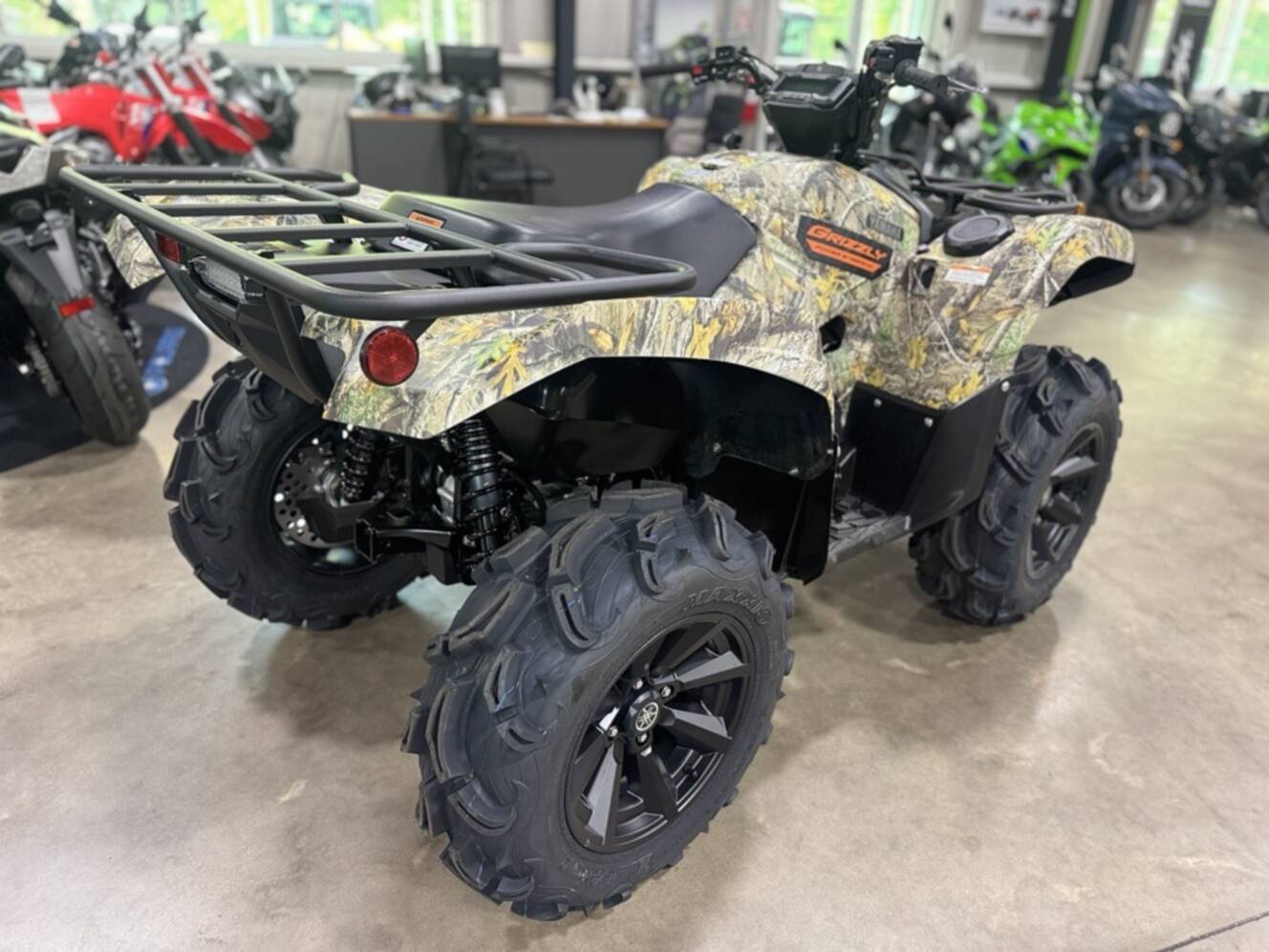 A photo of this 2026 Yamaha Grizzly EPS Camo