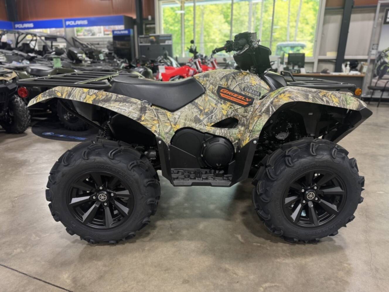 A photo of this 2026 Yamaha Grizzly EPS Camo