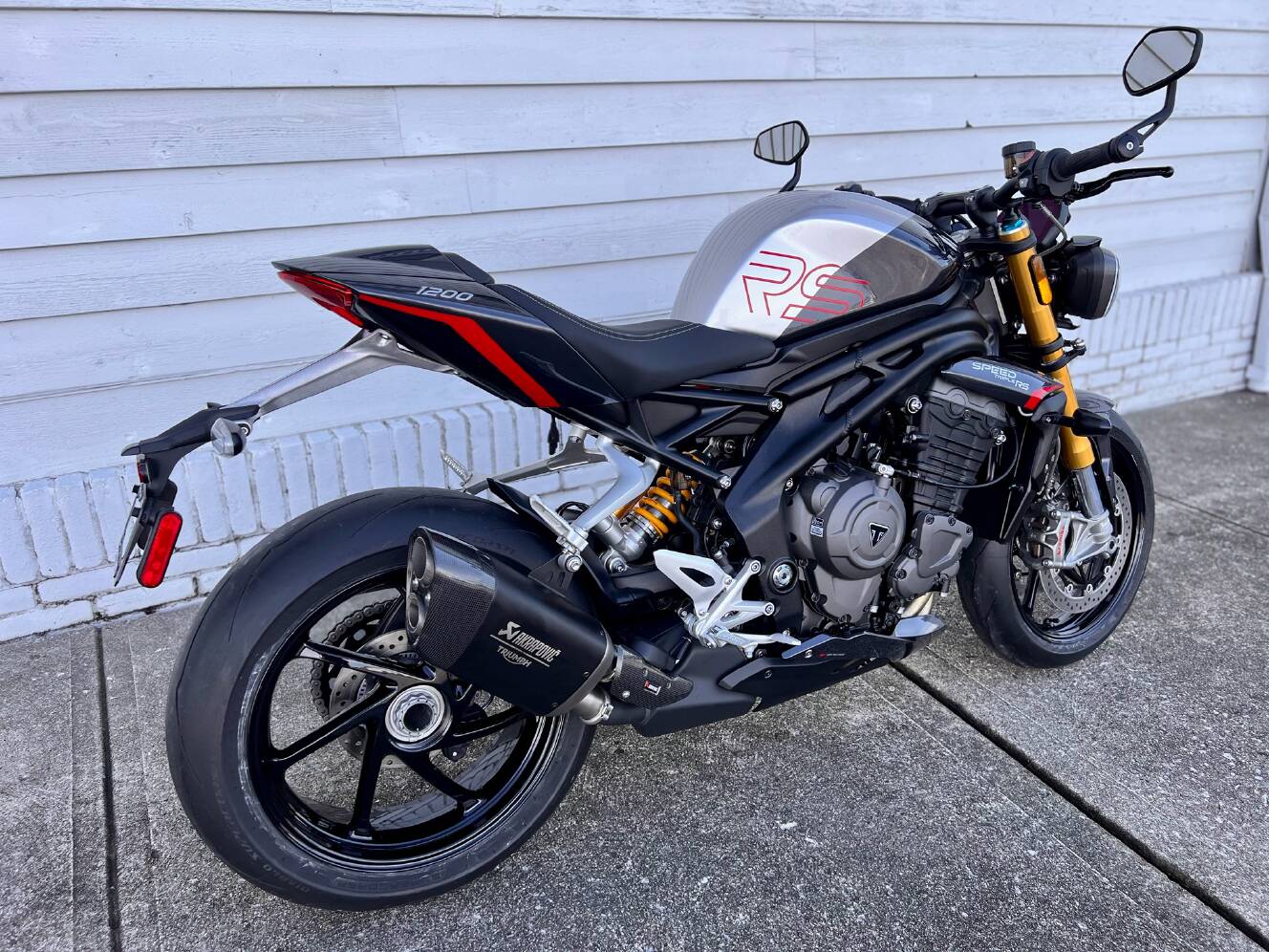 A photo of this 2025 Triumph Speed Triple 1200 RS