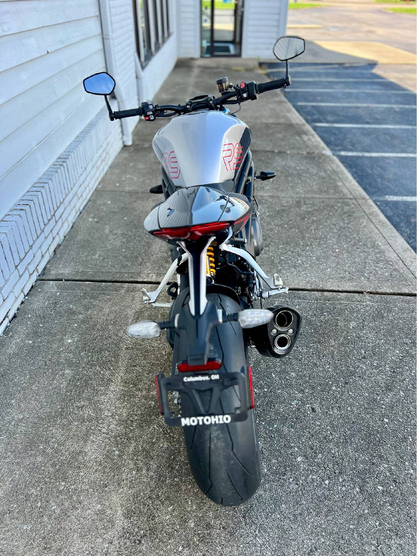 A photo of this 2025 Triumph Speed Triple 1200 RS