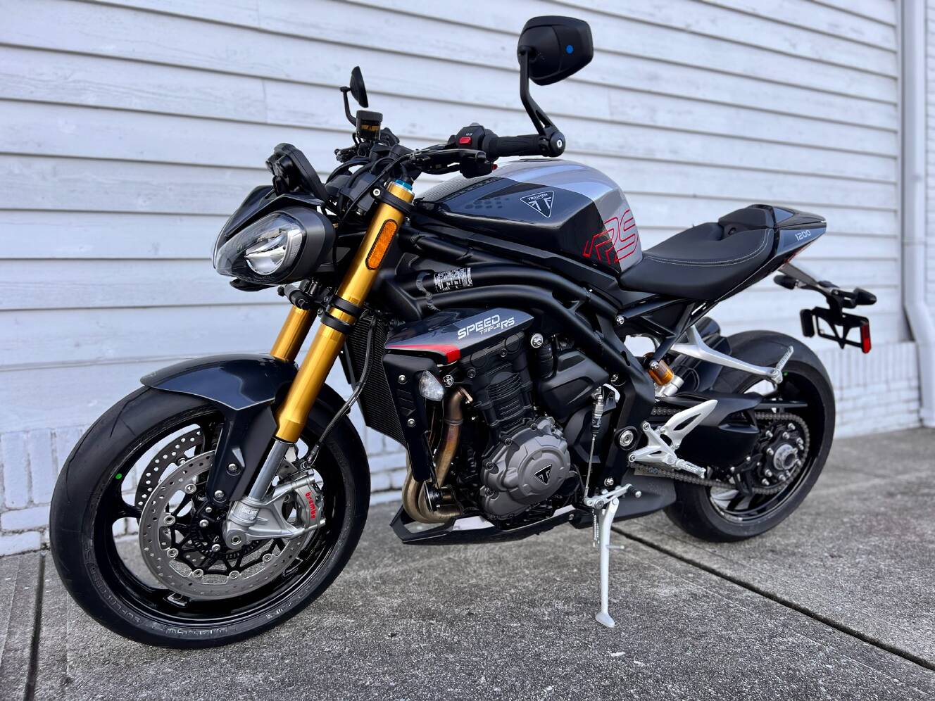 A photo of this 2025 Triumph Speed Triple 1200 RS