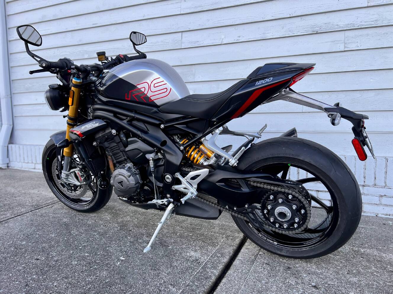 A photo of this 2025 Triumph Speed Triple 1200 RS