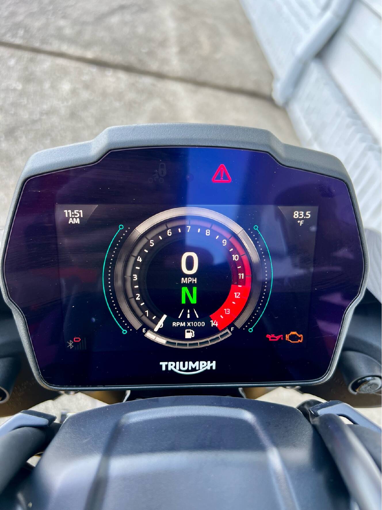 A photo of this 2025 Triumph Speed Triple 1200 RS