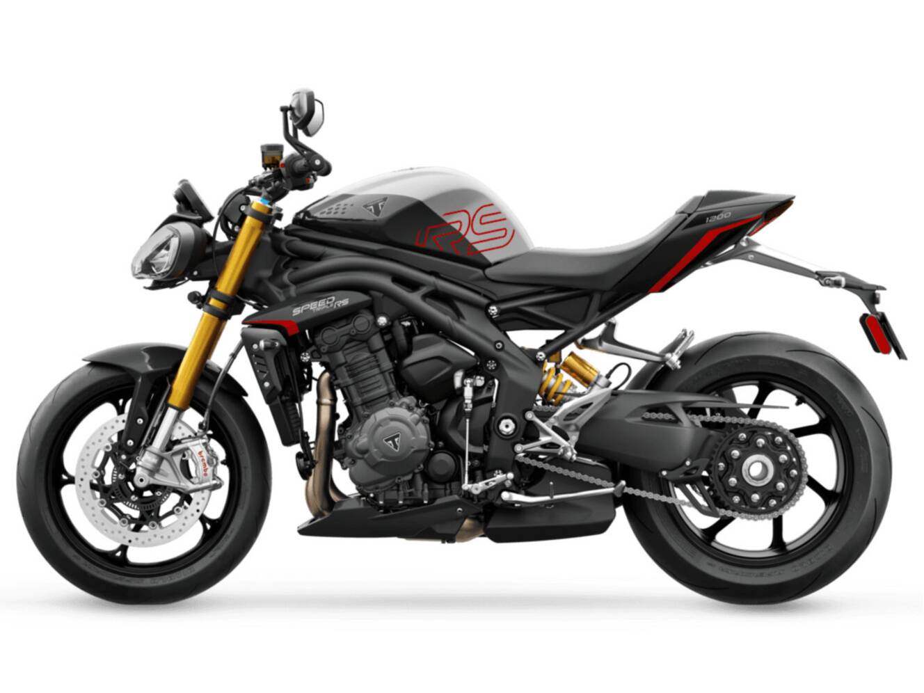 A photo of this 2025 Triumph Speed Triple 1200 RS