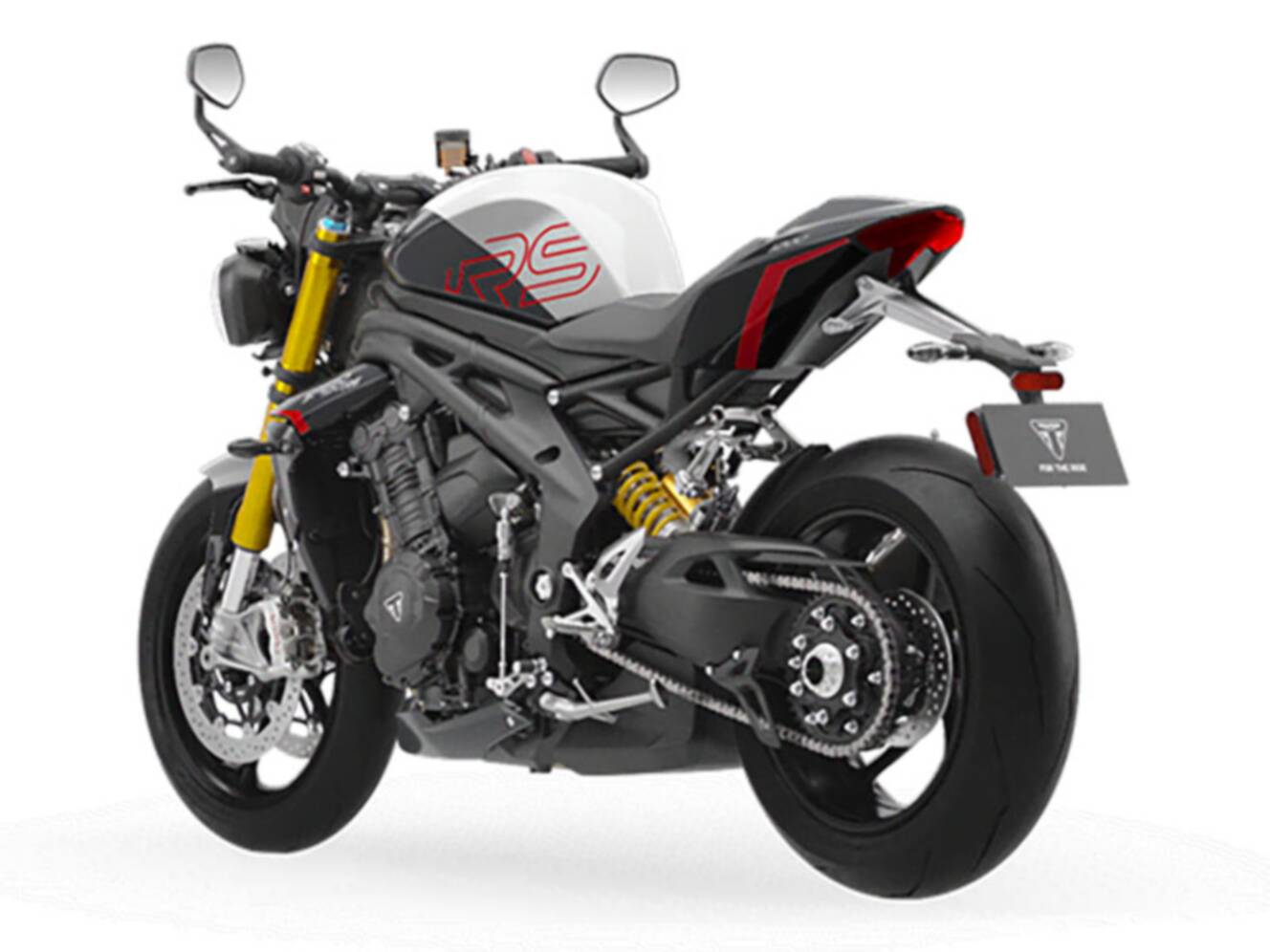 A photo of this 2025 Triumph Speed Triple 1200 RS