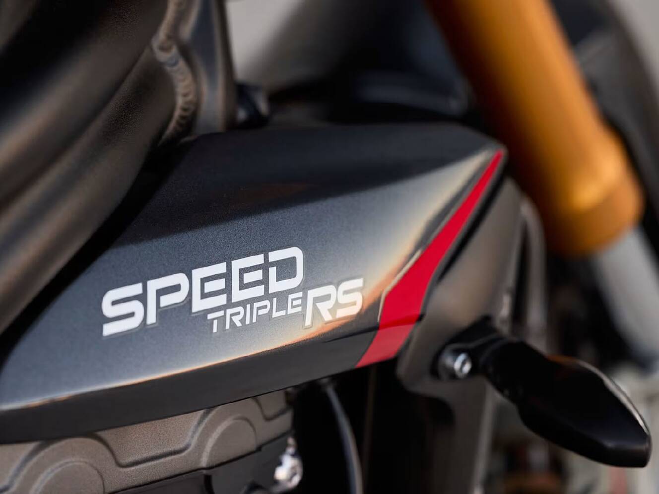 A photo of this 2025 Triumph Speed Triple 1200 RS