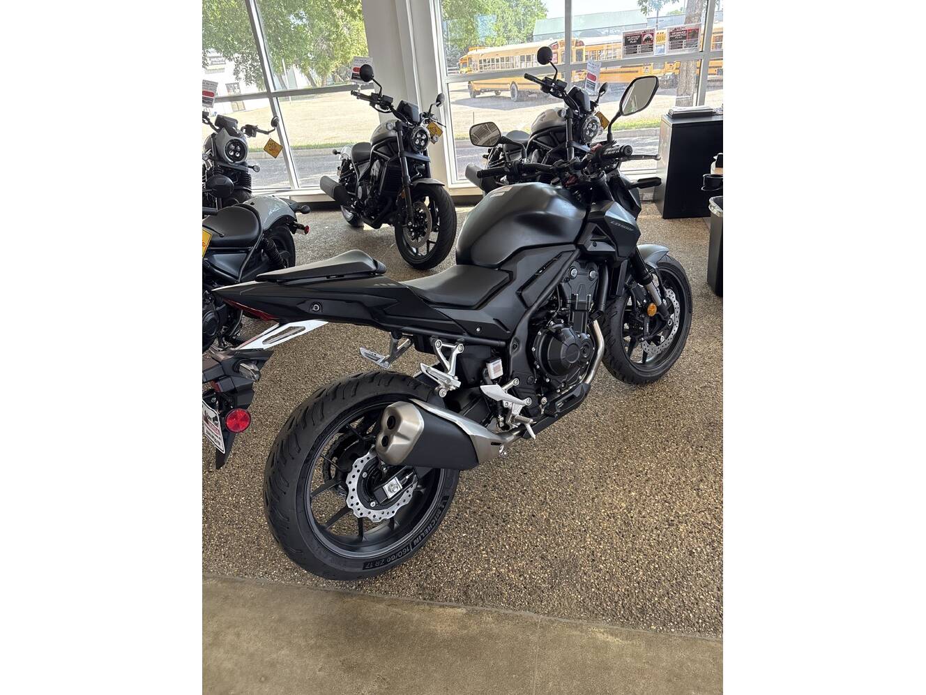 A photo of this 2025 Honda CB 500F ABS